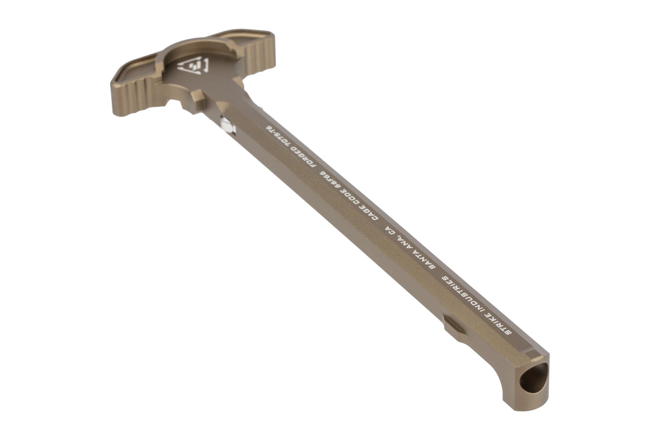 Strike Latchless Charging Handle FDE SIARSLCHFDE